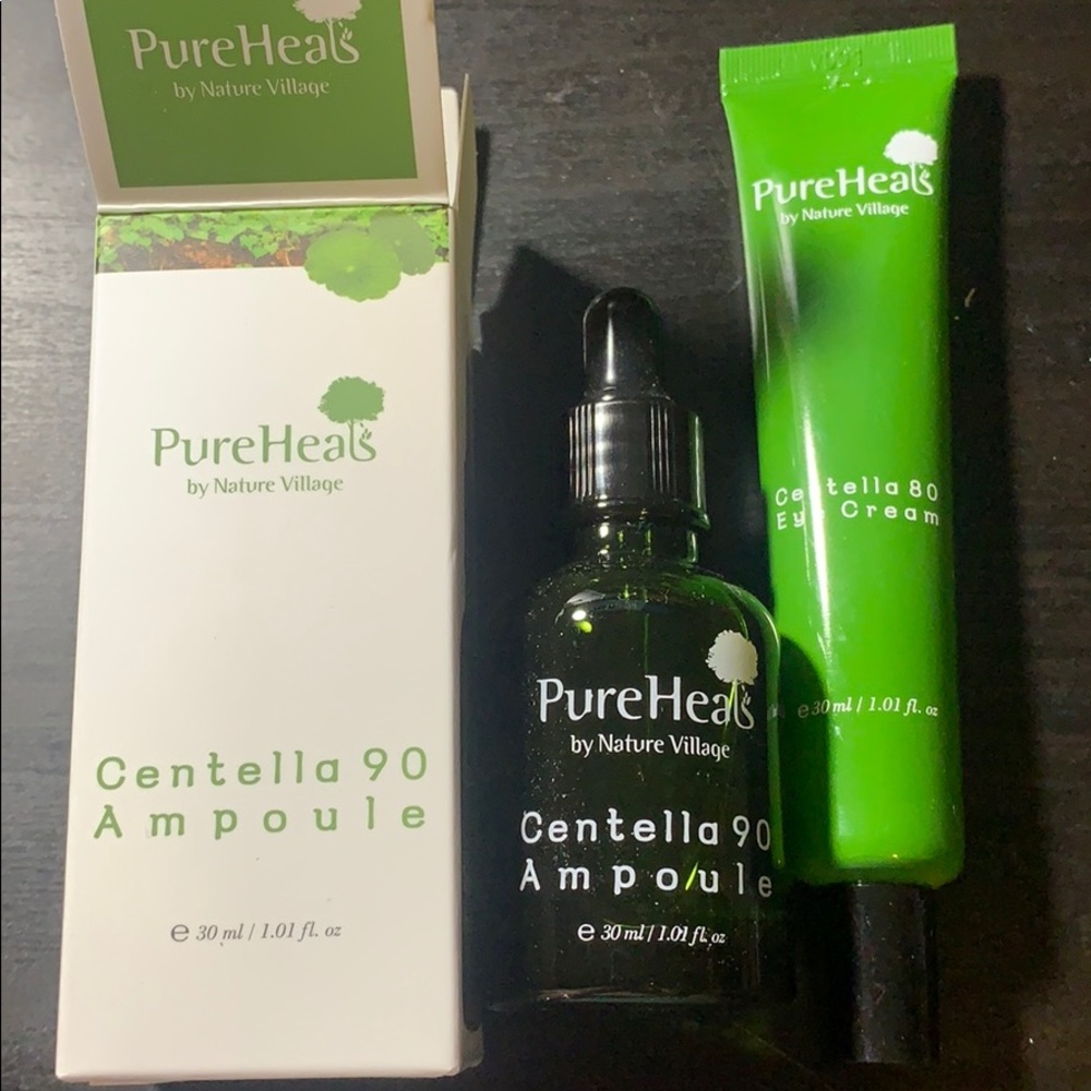 Pure Heals Eye Cream and Face Oil